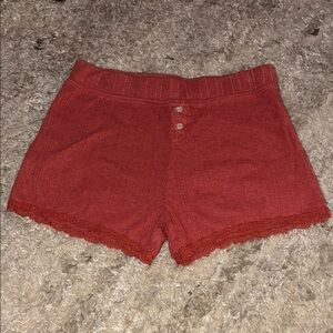 Women's Lace Trim Shorts
